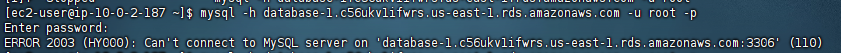 MySQL登录失败