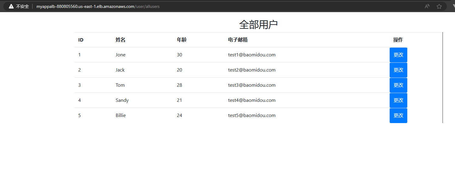 成功访问Web应用